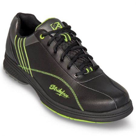 KR Strikeforce Men's Raptor Black/Lime Wide Width Bowling Shoes