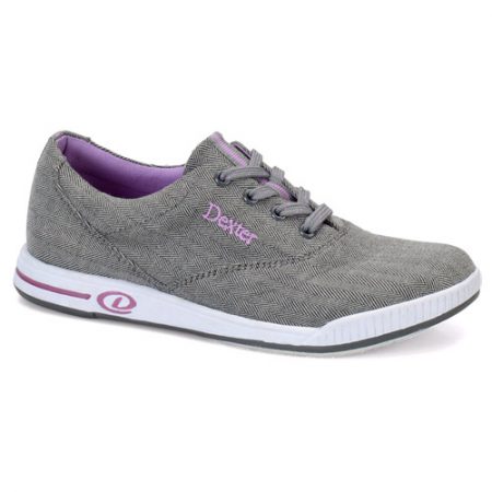 Dexter Kerrie Grey Twill Women's Bowling Shoes