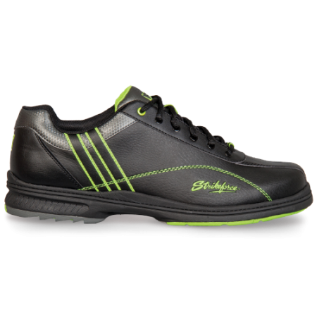 KR Strikeforce Men's Raptor Black/Lime Wide Width Bowling Shoes - Image 4
