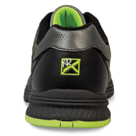 KR Strikeforce Men's Raptor Black/Lime Wide Width Bowling Shoes - Image 5