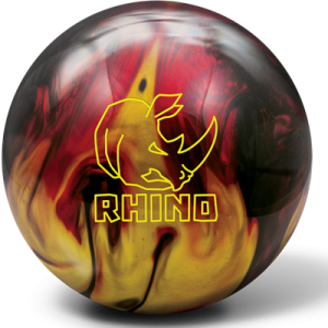 Brunswick Rhino Red/Black/Gold Bowling Ball