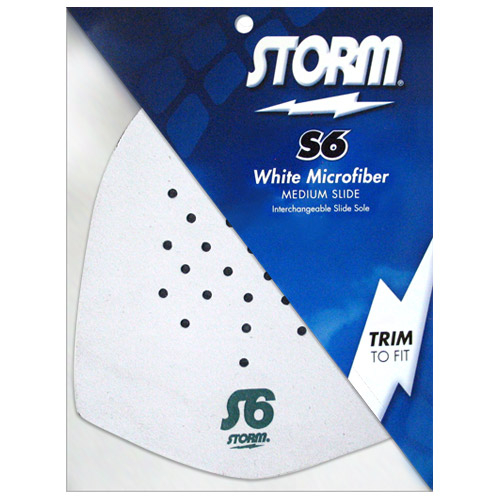 Storm S6 White Bowling Shoe Replacement Slide Sole BowlerX