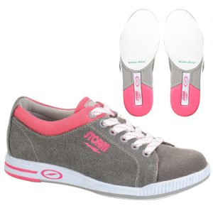 Storm Meadow Grey/Pink Women's Bowling Shoes