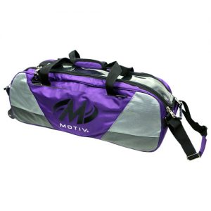 Motiv Ballistix Clear-View Triple Ball Tote Purple