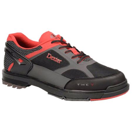 Dexter The 9 HT Black/Red/Grey Men's Bowling Shoes