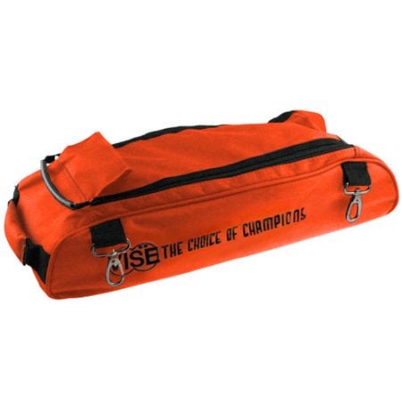 Vise Detachable Triple Tote Bowling Shoe Bag Orange