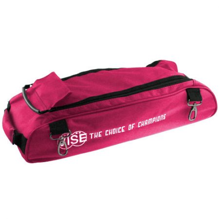 Vise Detachable Triple Tote Bowling Shoe Bag Pink