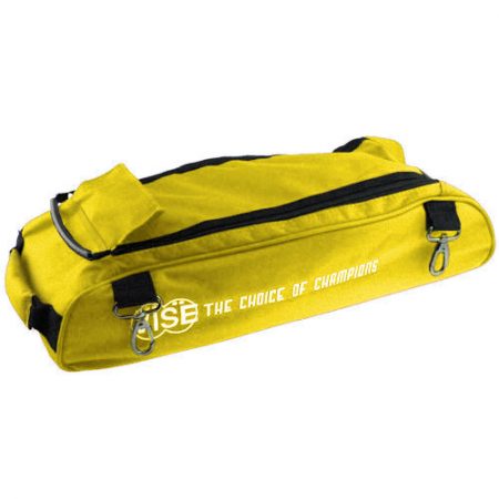 Vise Detachable Triple Tote Bowling Shoe Bag Yellow