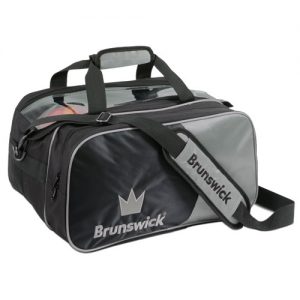 Brunswick Crown Double Tote Silver With Shoe Pouch