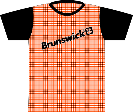 Brunswick Orange Plaid Dye-Sublimated Shirt
