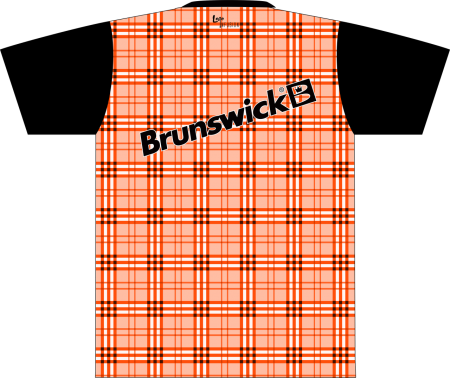 Brunswick Orange Plaid Dye-Sublimated Shirt - Image 2