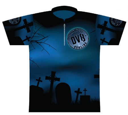 DV8 Blue Graveyard Dye-Sublimated Shirt