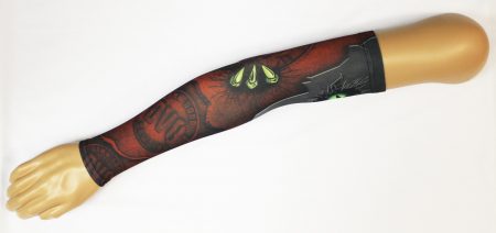 DV8 Red Claw Dye-Sublimated Compression Sleeve - Image 2