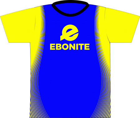 Ebonite Blue/Yellow Dye-Sublimated Shirt