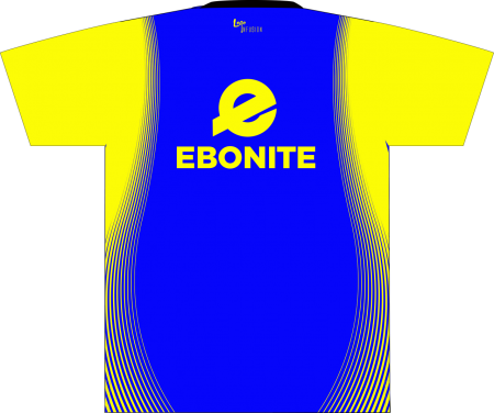 Ebonite Blue/Yellow Dye-Sublimated Shirt - Image 2