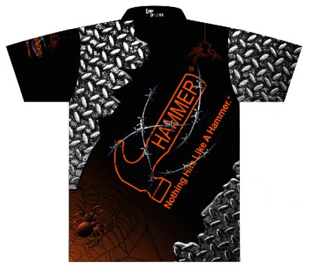 Hammer Barbed Wire Dye-Sublimated Shirt - Image 2