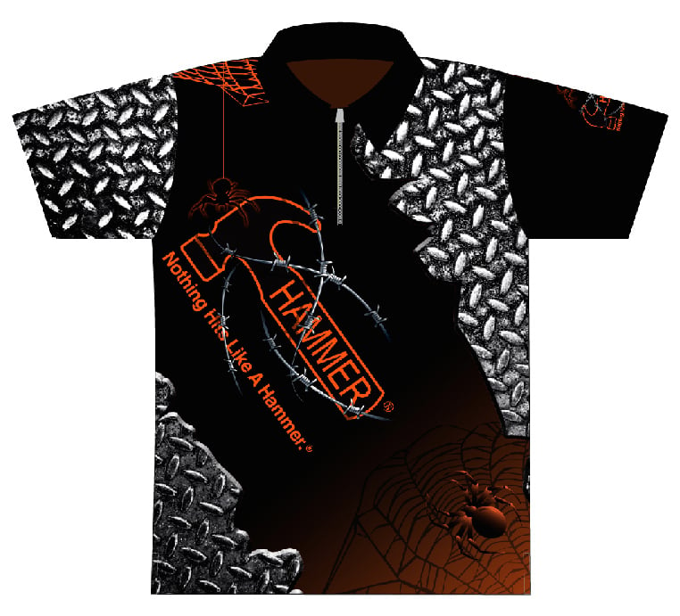 Hammer Barbed Wire Dye-Sublimated Shirt - BowlerX.com