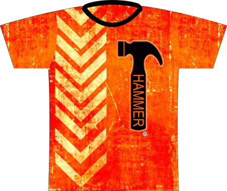 Hammer Orange Tread Dye-Sublimated Shirt