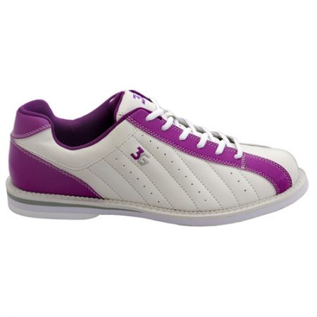3G Kicks Women's Bowling Shoes White/Purple