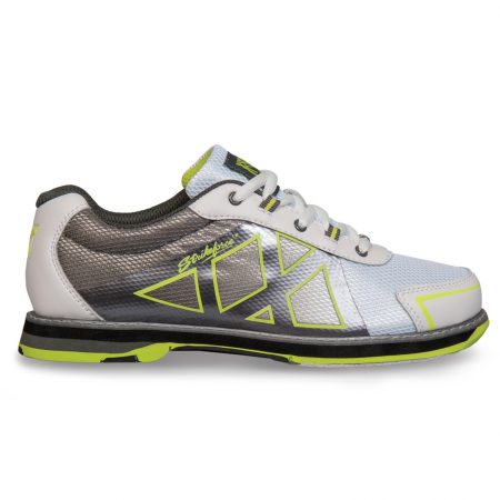 KR Strikeforce Women's Kross White/Grey/Yellow Bowling Shoes - Image 3