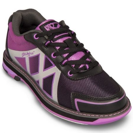 KR Strikeforce Kross Black/Purple Women's Bowling Shoes - Image 2