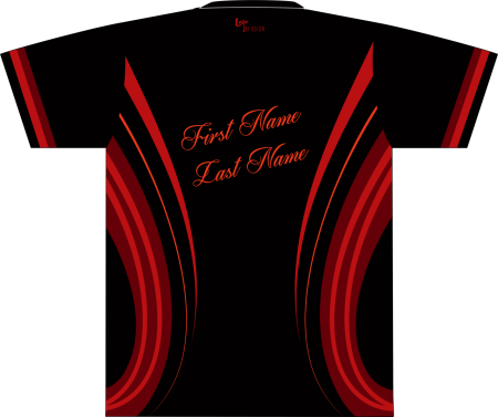 Motiv Black/Red Dye-Sublimated Shirt - Image 3