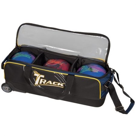 Track Premium Slim Triple Roller Black/Navy/Yellow - Image 2
