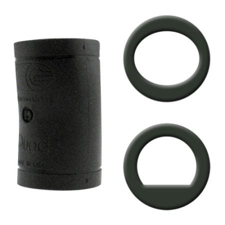 Turbo Quad Classic (Power Lift/Oval) Finger Grips - Black