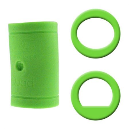 Turbo Quad Classic (Power Lift/Oval) Finger Grips - Green