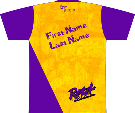 Radical Gold/Purple Dye-Sublimated Shirt - Image 3