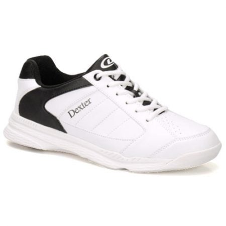 Dexter Ricky IV White/Black Wide Width Men's Bowling Shoes