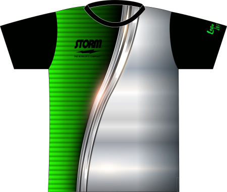 Storm Green and Metal Dye-Sublimated Shirt