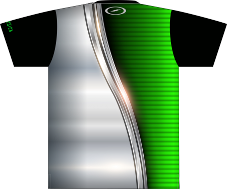 Storm Green and Metal Dye-Sublimated Shirt - Image 2