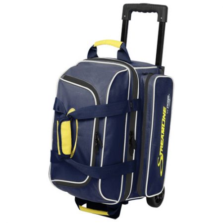 Storm Streamline 2-Ball Roller Bag Navy/Gray/Yellow