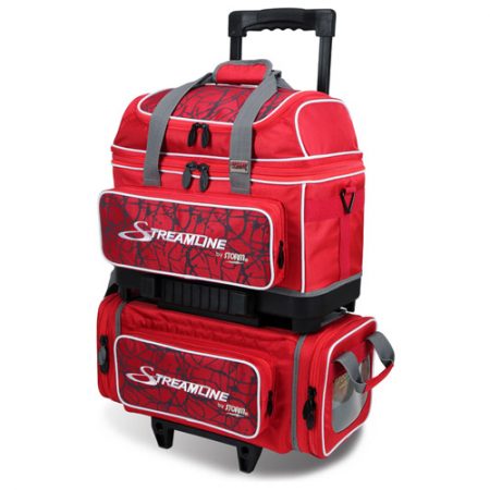 Storm Streamline 4 Ball Roller Red Crackle/Red