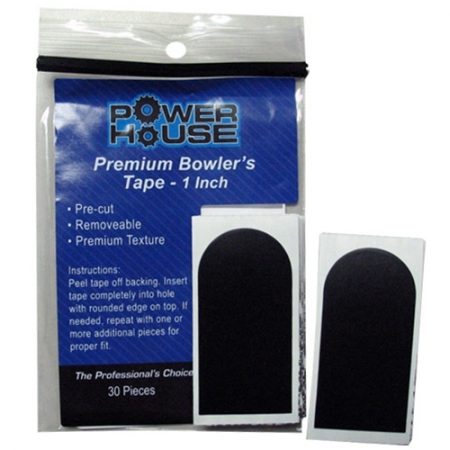 Powerhouse Premium Tape 1" Black Smooth (Pkg/30 Pieces)