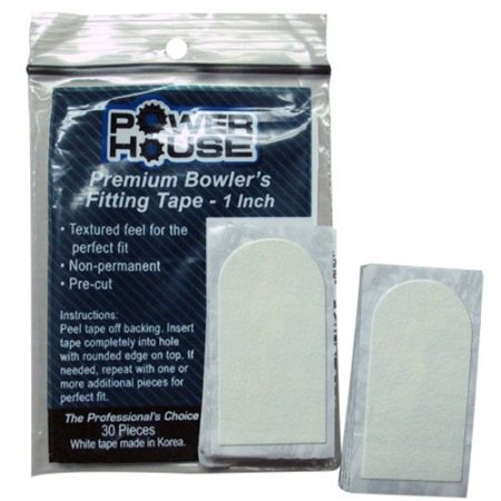 Powerhouse Premium Tape 1" White Textured (Pkg/30 Pieces)