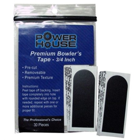 Powerhouse Premium Tape 3/4" Black Smooth (Pkg/30 Pieces)