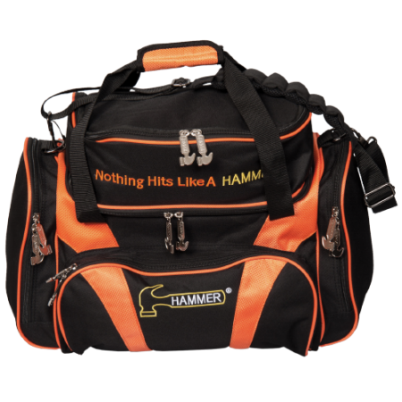 Hammer Double Deluxe Tote Black/Orange