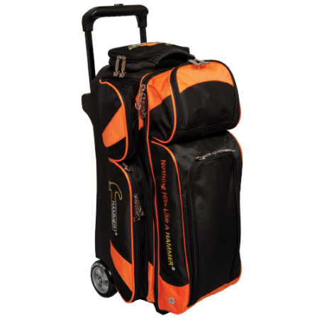 Hammer Premium Triple Roller Bag Black/Grey - Image 2