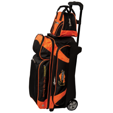 Hammer Premium Triple Roller Bag Black/Grey - Image 3