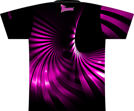 Track Pink Swirl Dye-Sublimated Shirt - Image 2