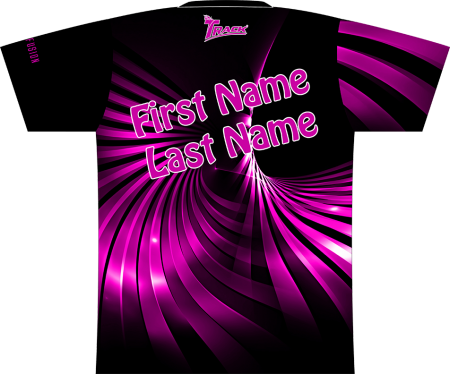 Track Pink Swirl Dye-Sublimated Shirt - Image 3
