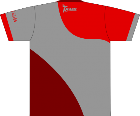 Track Red Two Tone Dye-Sublimated Shirt - Image 2