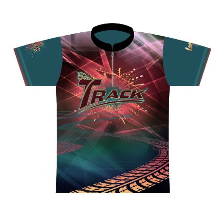 Track Teal Tracks Dye-Sublimated Shirt