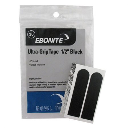 Ebonite Ultra Grip Tape 1/2" Black Smooth (Pkg/30 Pieces)