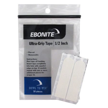 Ebonite Ultra Grip Tape 1/2" White (Pkg/30 Pieces)