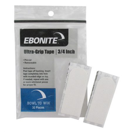 Ebonite Ultra Grip Tape 3/4" White (Pkg/30 Pieces)