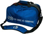 Vise Clear Top Plus Double Bowling Ball Tote Blue