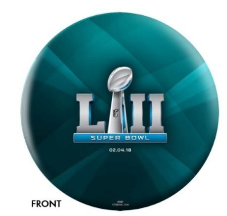 Philadelphia Eagles Super Bowl Champs Bowling Ball - Image 2